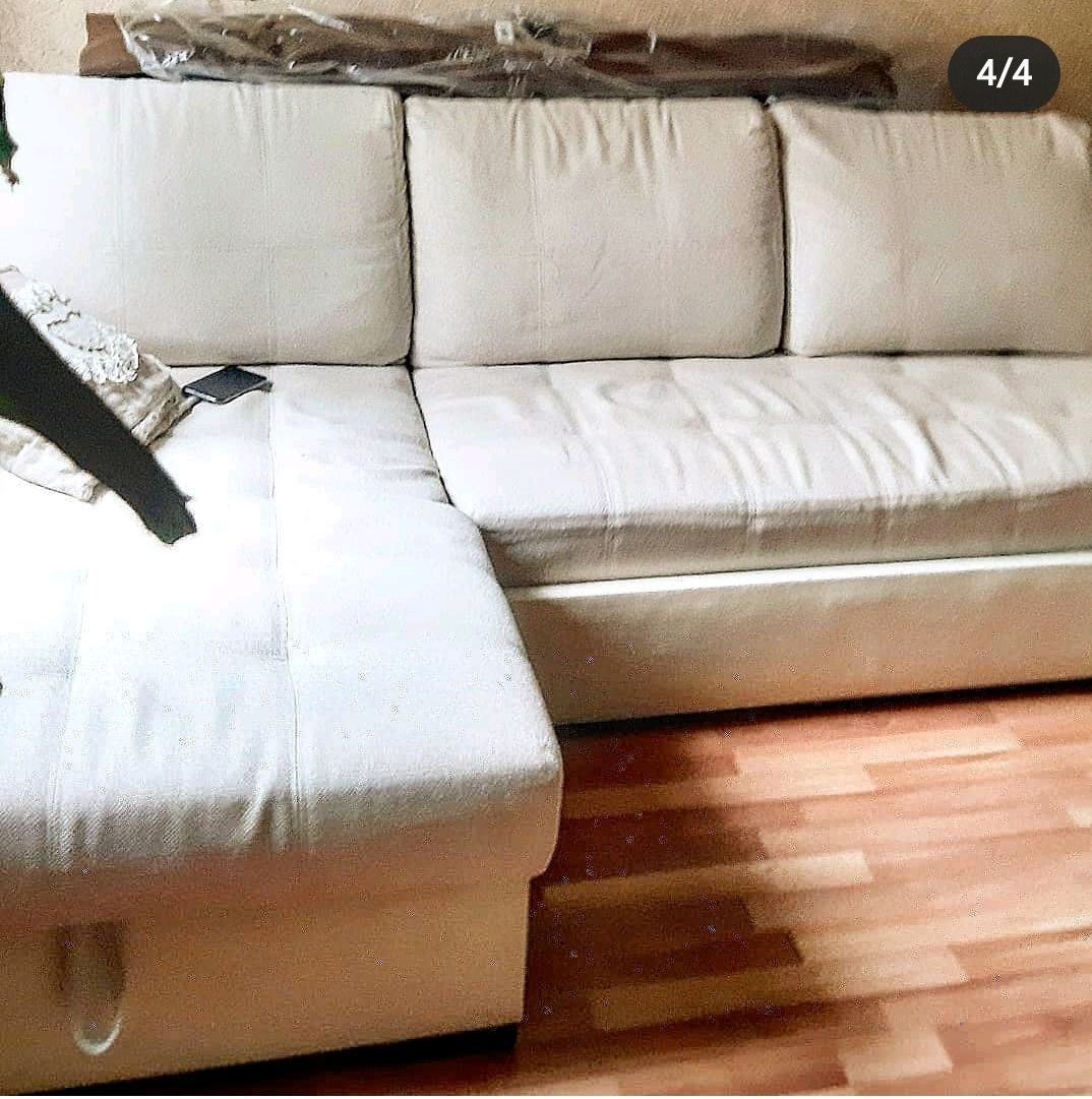 Водонепроницаемый чехол на диван угловой