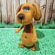 Заказать Щенок Татошка. Juliacrochettoys. Ярмарка Мастеров. . Амигуруми куклы и игрушки Фото №3