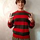 Sweater Freddy Krueger. Mens sweaters. Knitted Things For All (matronka). Online shopping on My Livemaster.  Фото №2