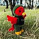 Феникс  талисман СВО  Вязаная игрушка с позывным подарок солдату. Амигуруми куклы и игрушки. Вязаные игрушки - подарки для детей (plush-krolka). Ярмарка Мастеров.  Фото №5