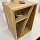 Заказать Тумбочка "GRANSEN" 40х40х60см дуб. DecorinWood. Ярмарка Мастеров. . Столы Фото №3
