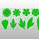 Шаблоны для цветов. Stl файл для печати на 3D принтере. 3D-печать. Irishka-3d-. Интернет-магазин Ярмарка Мастеров.  Фото №2