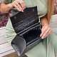 Black handbag made from Python. Classic Bag. exotiqpython. My Livemaster. Фото №6