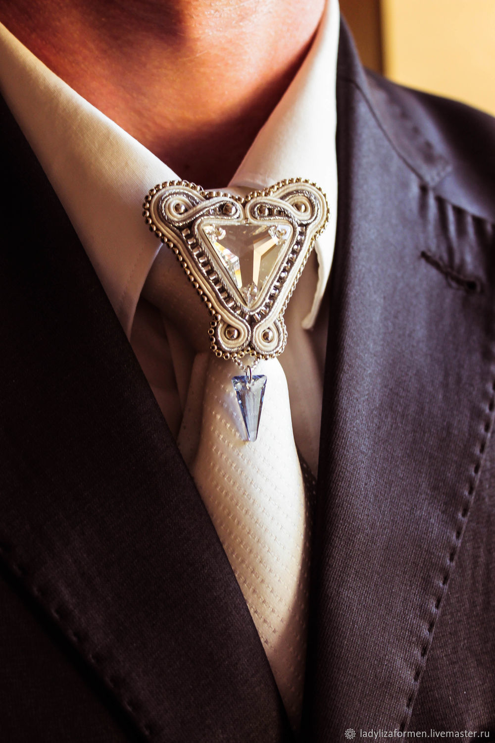 mens tie brooch