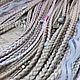 Афрокосички БОХО с декором. Дреды. BurnBraids Косы и дреды. Ярмарка Мастеров.  Фото №6