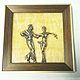 Panel - a pair of dancers. Panels. Bronzamini. Online shopping on My Livemaster.  Фото №2