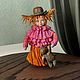 Ватная ёлочная игрушка «На праздник». Елочные игрушки. 'Вата не виновата'. Ярмарка Мастеров.  Фото №5