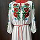 Vestido bordado de mujer 'belleza Rusa' ZHP3-241, Dresses, Temryuk,  Фото №1