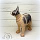 Валяная игрушка: Котик сфинкс. Войлочная игрушка. Юлия Стеклянникова (julias14). Ярмарка Мастеров.  Фото №4
