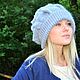 Заказать Gorra de merino y de cabra pelusa. Olga Lado. Ярмарка Мастеров. . Caps Фото №3