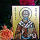Order Saint Nicholas .Icon Of St. Nicholas The Wonderworker. svetmiru. Livemaster. . Icons Фото №3
