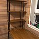 Стол лофт с полками. Столы. WOOD LOFT (woodloftmsk). Интернет-магазин Ярмарка Мастеров.  Фото №2