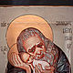 Order Wooden icon ' Saint Simeon the God-Receiver'. ikon-art. Livemaster. . Icons Фото №3