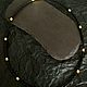 Гайтан со вставками кожаный шнурок. Колье. Lanaza Jewelry. Ярмарка Мастеров.  Фото №9