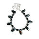 Order Black agate necklace on a chain 'Fabulous patterns'. Irina Moro. Livemaster. . Necklace Фото №3