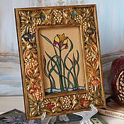 Сувениры и подарки handmade. Livemaster - original item Photo frames: decorative panel 