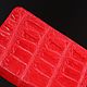 Кошелек женский из натуральной кожи крокодила IMA0216R44. Кошельки. CrocShop товары из экзотической кожи. Ярмарка Мастеров.  Фото №8