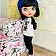  Кукла блайз кастом custom Blythe. Интерьерная кукла. Мастерская подарков Елены Смирновой. Ярмарка Мастеров.  Фото №6