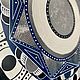 Интерьерная картина «Мандала гармонии». Картины. Интерьерные картины от Полины Бординой. Интернет-магазин Ярмарка Мастеров.  Фото №2
