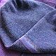 Заказать Кашемировая шапка, Баклажан), 54 размер. ramremik-knitting-cashmere. Ярмарка Мастеров. . Шапки Фото №3