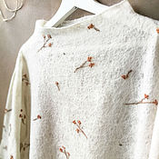 Одежда handmade. Livemaster - original item Felted sweater. Handmade.