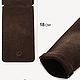 Футляр для очков из натуральной замши. Очечник. Leather Collection. Ярмарка Мастеров.  Фото №4