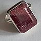 Комплекты 18 и 18.5 р.Рубин"Голубиная кровь"8Ct. Комплекты украшений. Роберт Серебро 999.. Ярмарка Мастеров.  Фото №5