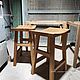 Барный стул из массива дуба model001. Стулья. Arthur_woodworker. Ярмарка Мастеров.  Фото №7