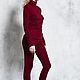 Заказать Шерстяная водолазка Wool Turtleneck Bordo. MILENA (aakasha). Ярмарка Мастеров. . Водолазки Фото №3