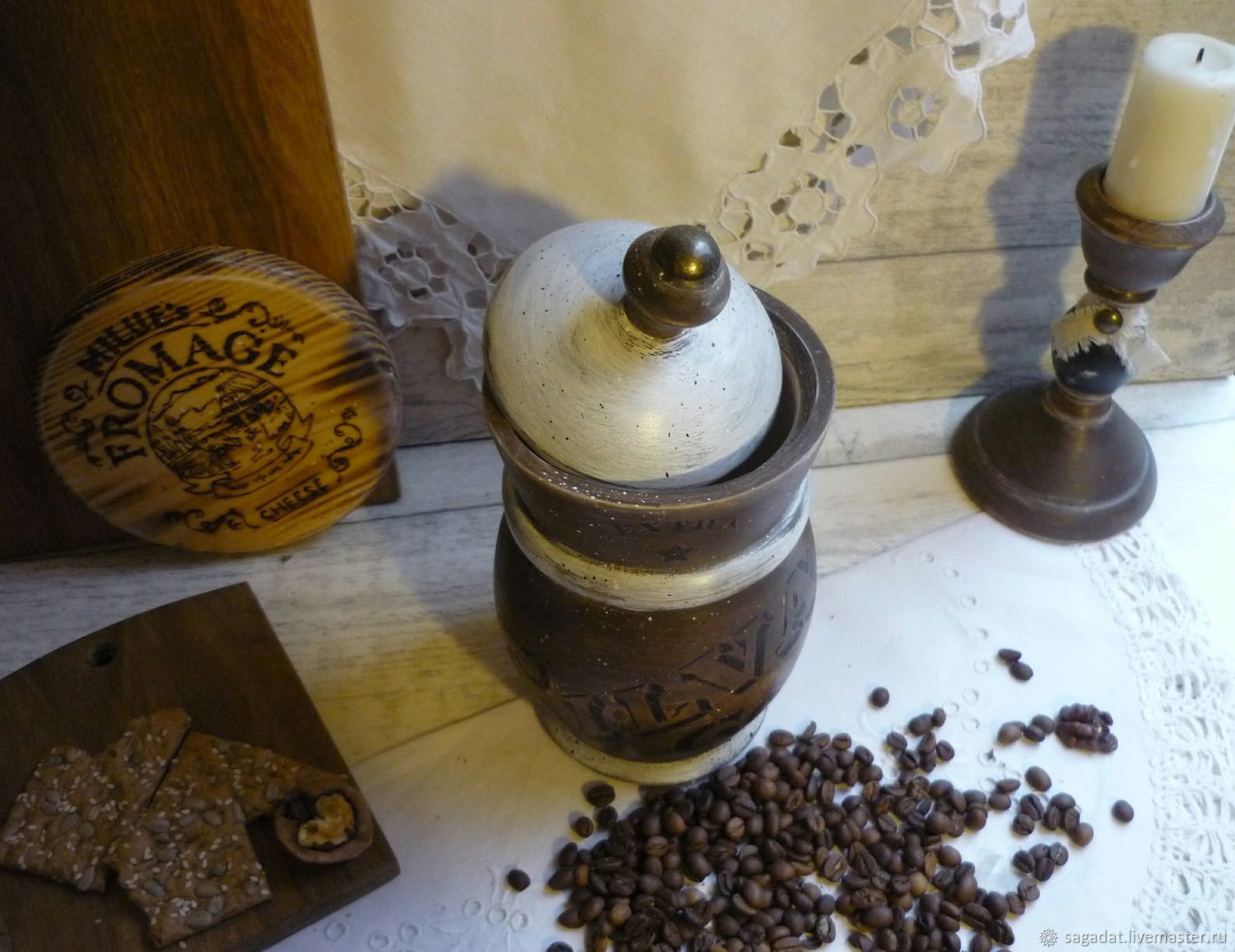 Большая банка для кофе ,,Дикий Запад,, купить в интернет-магазине ...