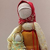 Кукла в русском народном стиле, картинка "С ярмарки"