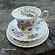 Чайное трио "Цветы месяца". Сентябрь. Royal Albert, Чайные пары, Челябинск,  Фото №1