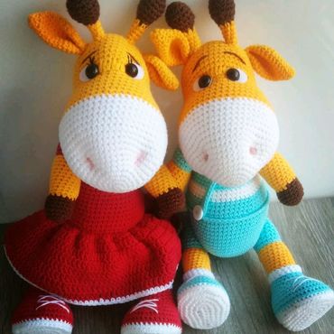 Куклы и игрушки ручной работы. Ярмарка Мастеров - ручная работа Жираф. Handmade.