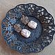 Заказать Серьги " Закат у моря "-1. Натуральный Жемчуг Барокко. Tatyana's Jewelry for the soul. Ярмарка Мастеров. . Серьги классические Фото №3