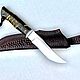 Заказать Нож из стали Bohler K110. Мастерская Татьяны & Георгия (tatyana-oae). Ярмарка Мастеров. . Ножи Фото №3