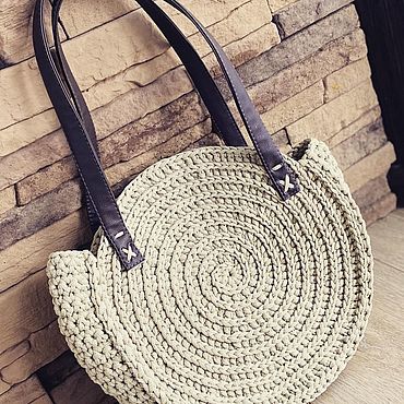 Сумки ручной работы. Ярмарка Мастеров - ручная работа Вязаная сумка. Handmade.