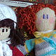 Вязаная кукла "Катька". Мягкие игрушки. уютное пространство. Интернет-магазин Ярмарка Мастеров.  Фото №2