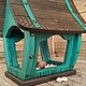 Кормушка для птиц подвесная уличная. Кормушки для птиц. Кормушки и Скворечники 'АМАДИН'. Ярмарка Мастеров.  Фото №7