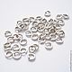 The connecting ring 3,5 mm (10 PCs), Accessories for jewelry, Ekaterinburg,  Фото №1