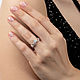 Кольцо - диадема, необычное кольцо для девушки, кольцо в подарок. Кольцо помолвочное. Обручальные кольца 'go_LD'. Интернет-магазин Ярмарка Мастеров.  Фото №2