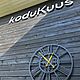 Часы 60см "Kaiku S". Часы классические. koduKuus /часы и декор из металла/. Ярмарка Мастеров.  Фото №4