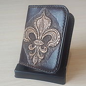 Leather purse, wallet, purse