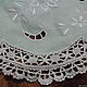 Tablecloth with embroidery and bobbin lace,vintage Austria. Vintage interior. Ledy Charm. My Livemaster. Фото №6
