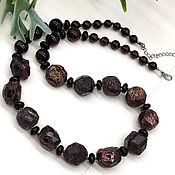Украшения handmade. Livemaster - original item Natural Garnet Almandine Necklace / Beads. Handmade.