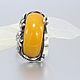 Ring amber silver 925 ALS0034. Rings. Sunny Silver. My Livemaster. Фото №4