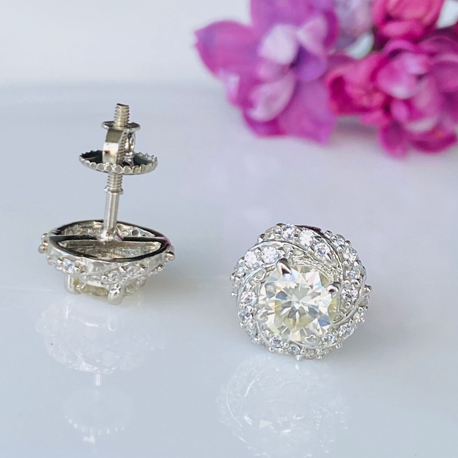 primrose diamond earrings