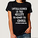 T-shirt cotton ' Quote by Stephen Hawking'. T-shirts and undershirts for men. Dreamshirts. Online shopping on My Livemaster.  Фото №2