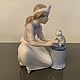Заказать Винтаж: LLADRO  6087 фарфоровая статуэтка Ветеринар. Коллекция Frau Burd. Ярмарка Мастеров. . Статуэтки винтажные Фото №3