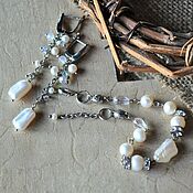 Украшения handmade. Livemaster - original item A set of pearls. Handmade.