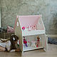 Кукольный домик "Барби хаус". Кукольные домики. kidzone.shop. Интернет-магазин Ярмарка Мастеров.  Фото №2
